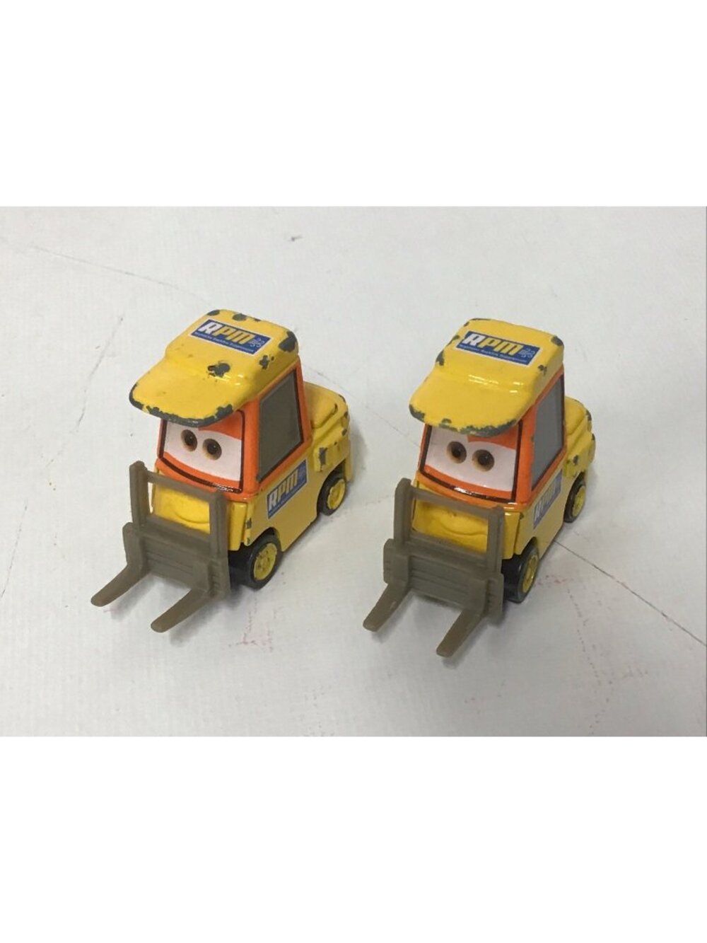 Disney Pixar Cars Rpm Petrol Pitty Lot Of 2